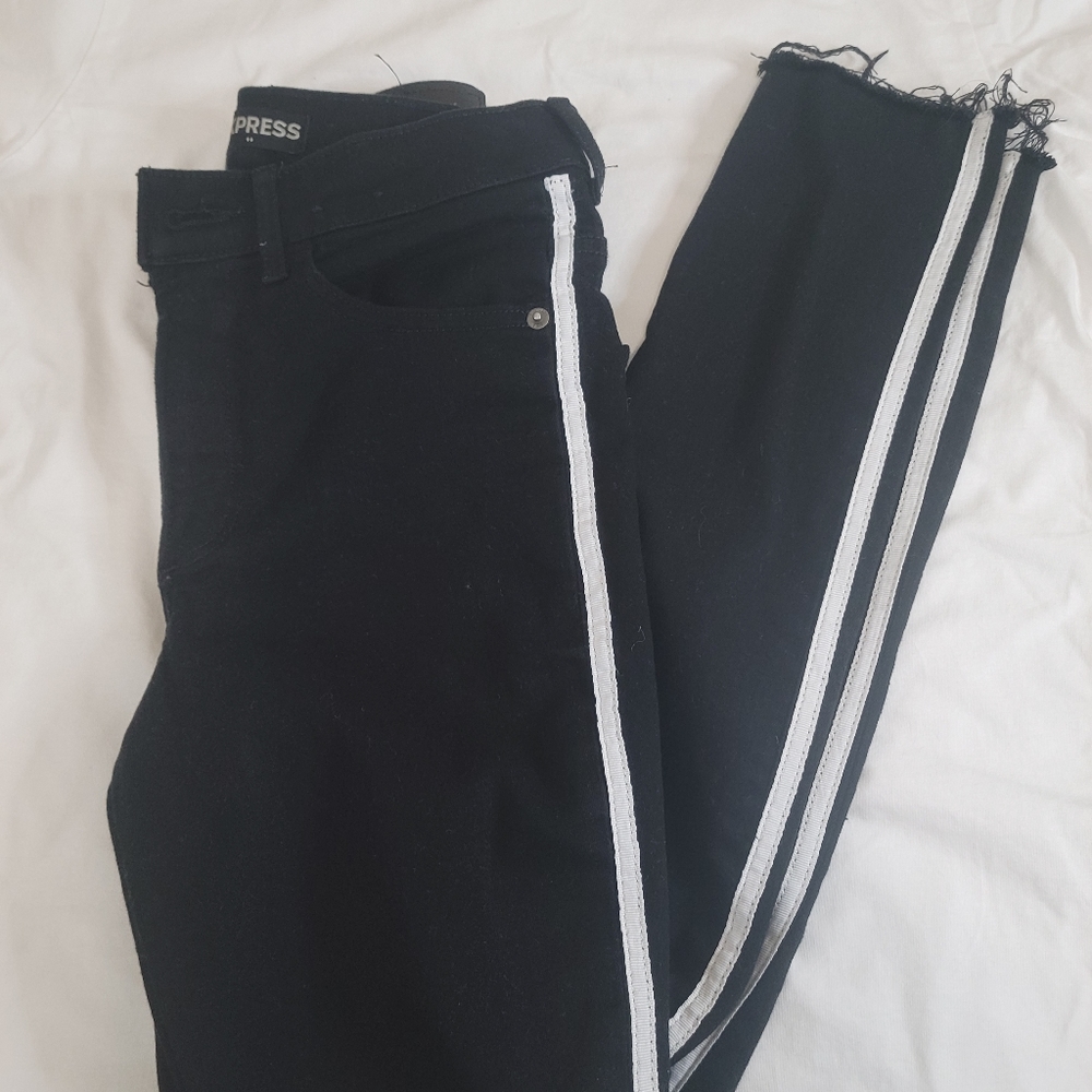 Express Black Jeggings